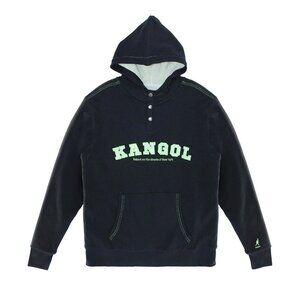 Mens Kangol Workwear Sherpa Lined Waffle Hoodie Size: M NWT